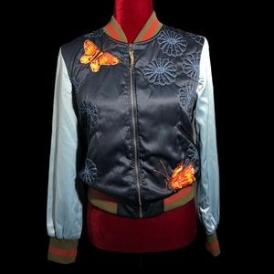 Anthropologie Chelsea & Violet Embroidered Jacket